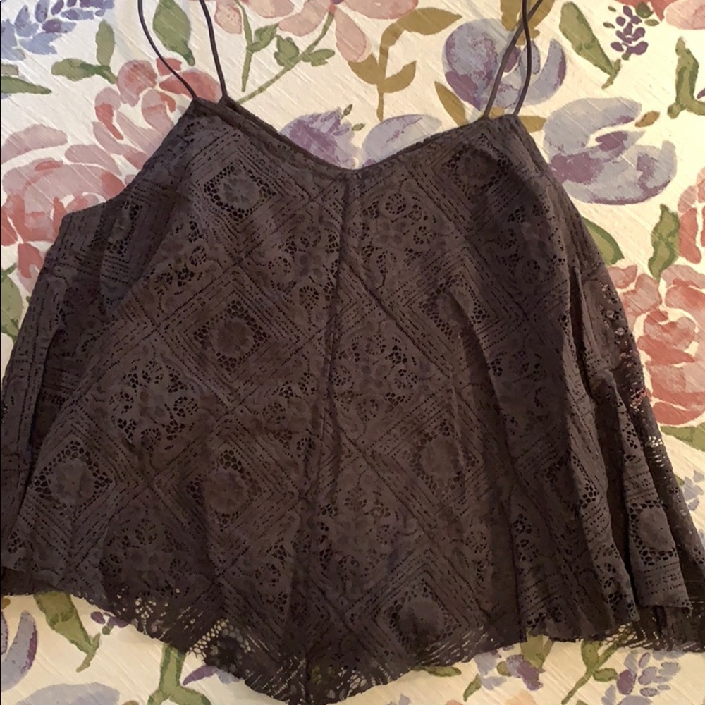 AE crop top lg